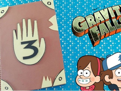Gravity Falls cuaderno- Creating My Own Gravity Falls notebook!