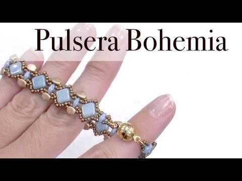 Pulsera Bohemia con Silky Beads