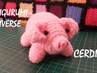 Cerdito Amigurumi Tutorial. Piggy Pattern Eng Subs. Amigurumi Universe