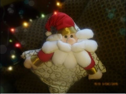 Cojín navideño - Papa Noel