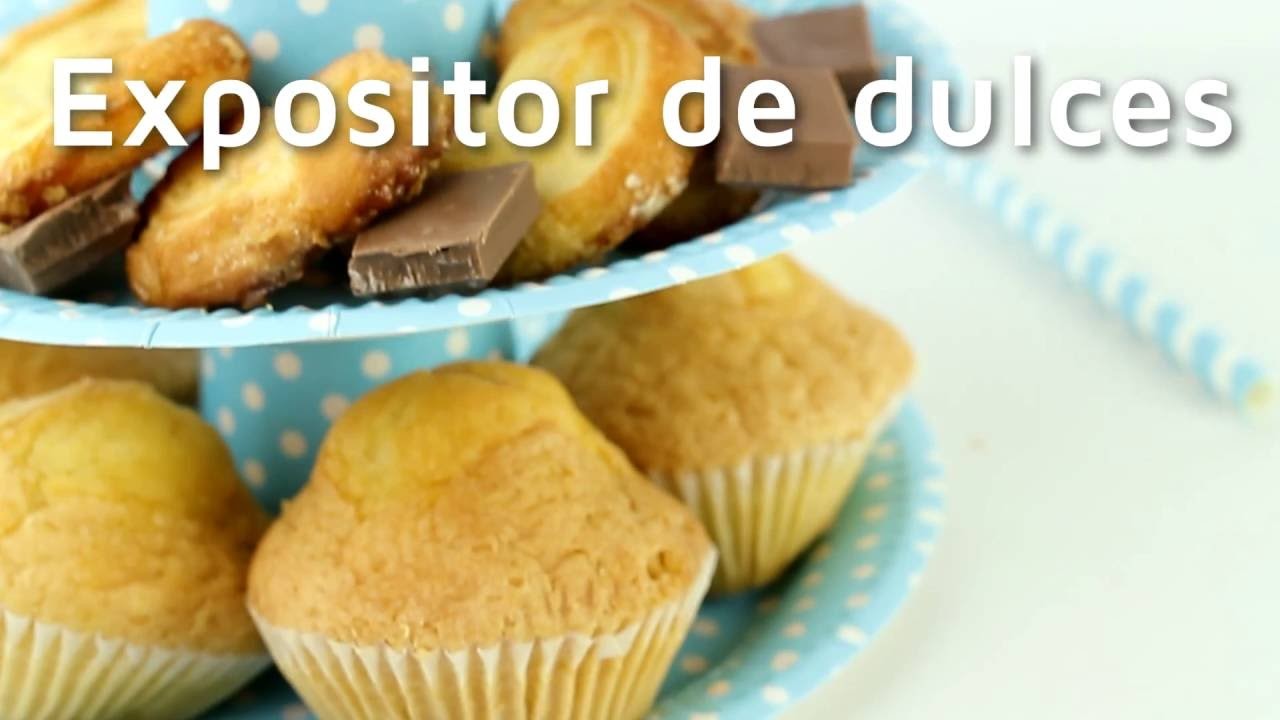 Cómo hacer un expositor para los dulces | facilisimo.com