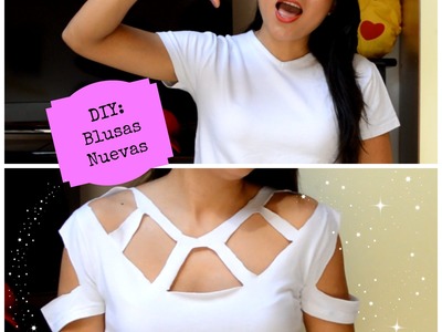 DIY: Transforma camisetas en lindas blusas | Quicha Rocio