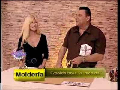 Hermenegildo Zampar - Bienvenidas TV - Explica el molde base de la espalda.