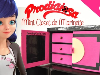 Mini Closet de Marinette La Prodigiosa Ladybug - DecoAndCrafts