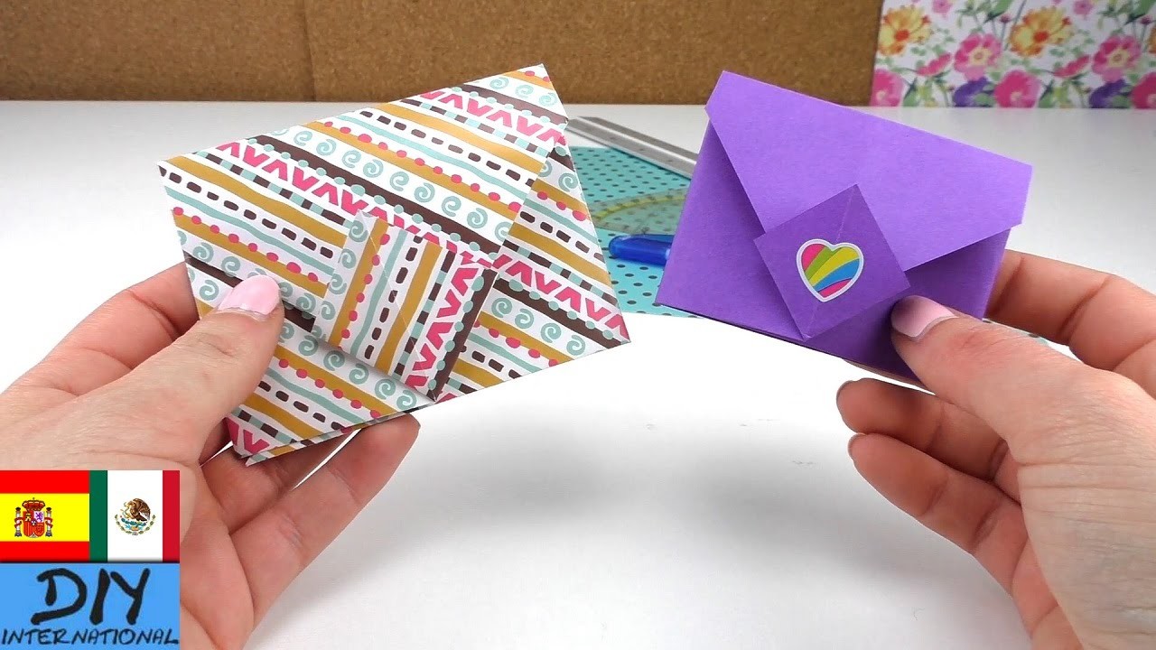 Sobre de origami | Lindo y muy fácil