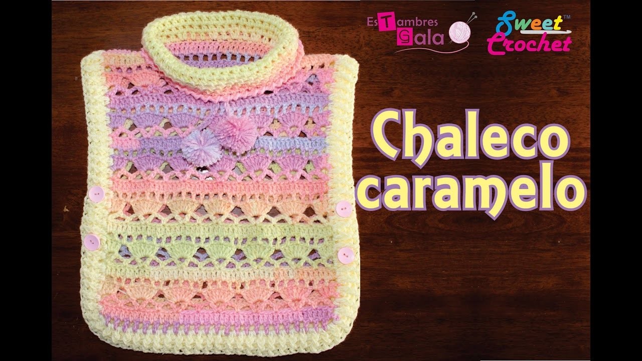 Punto Crochet Facil Y Rapido De Tejer Para Blusas Y Chalecos