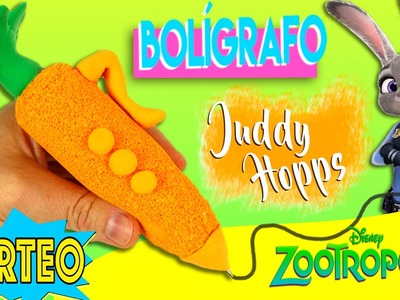 BOLIGRAFO decorado ZOOTROPOLIS * Zanahoria JUDDY HOPPS Zootopia