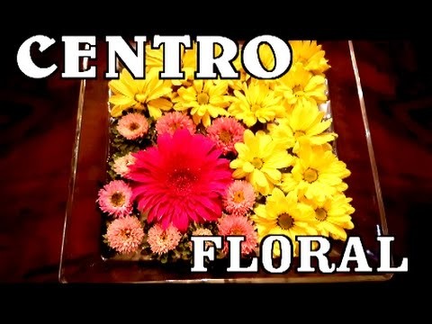 Centro floral muy duradero con flor natural - CENTER OF TABLE OF FLOWERS