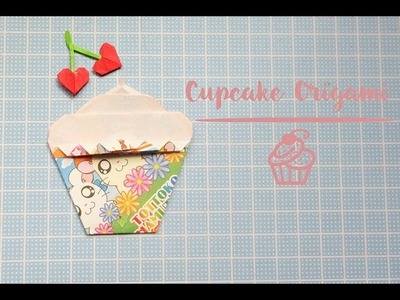 Cómo hacer un Cupcake de Origami