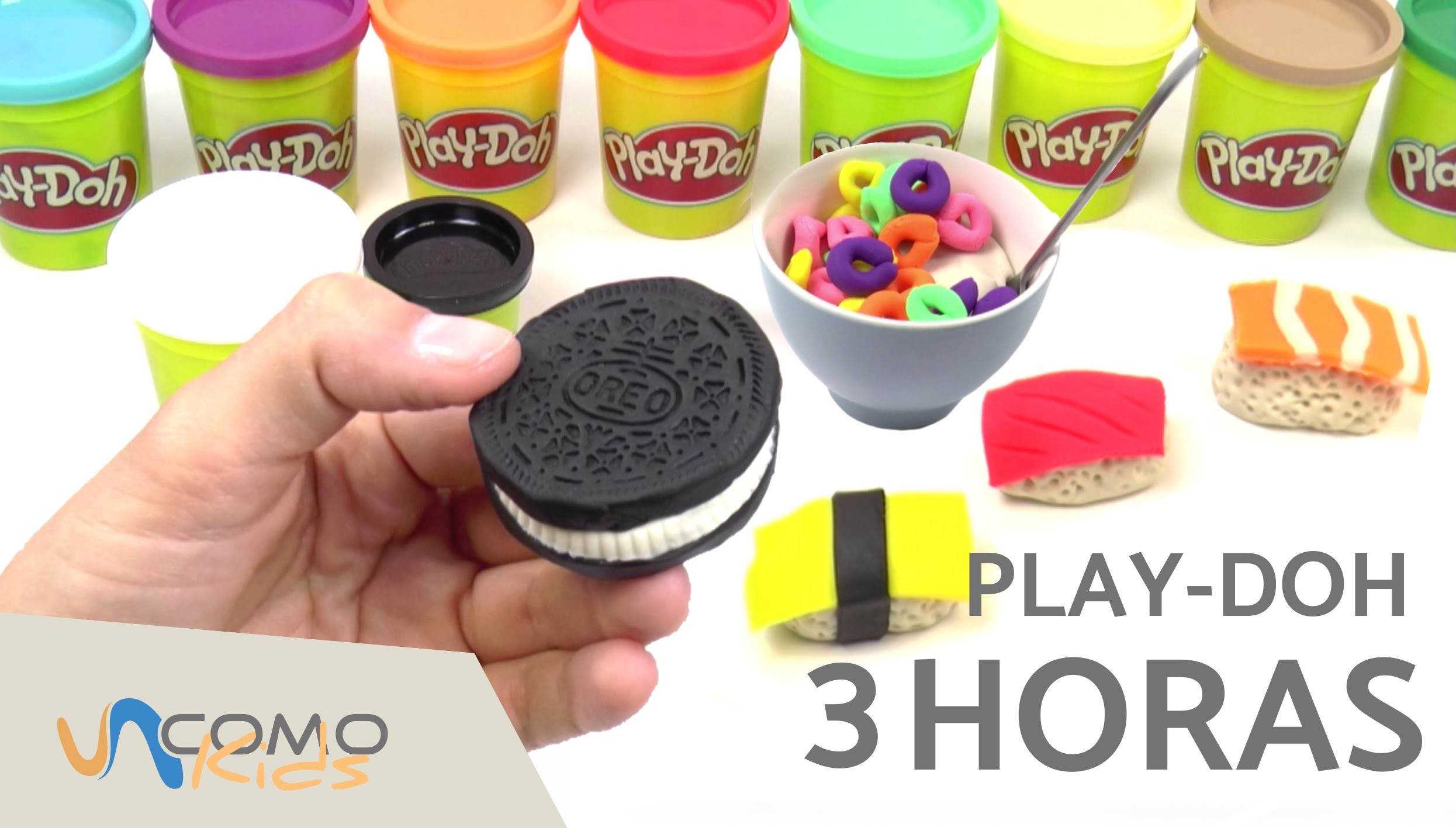 Haz comida con Play Doh - Plastilina Play-Doh en español