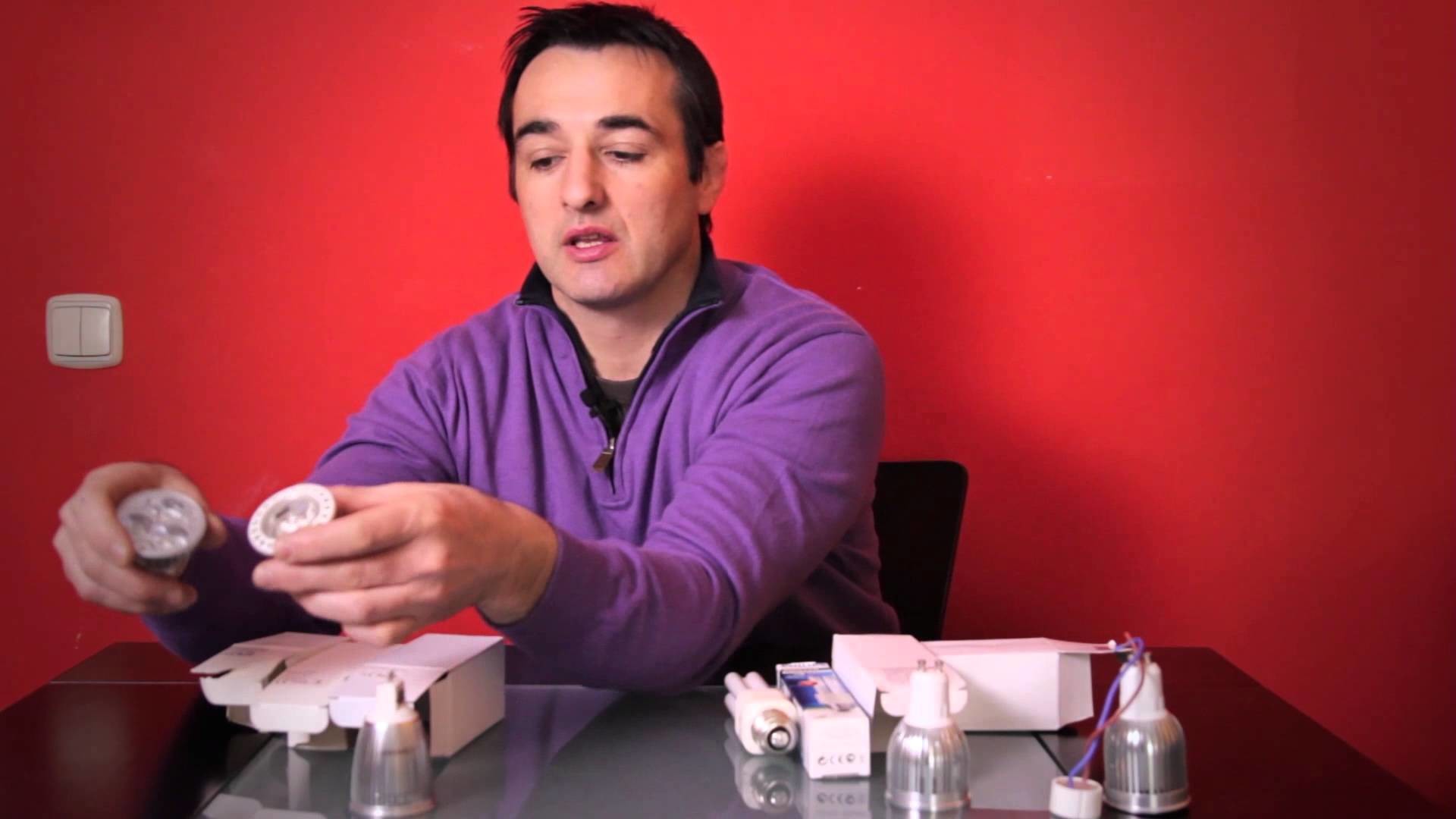 Tipos de bombillas LED halógenas