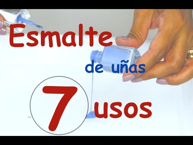 7 Usos del esmalte de uñas