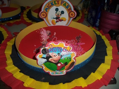 Como hacer bandeja decorada para cumpleaños