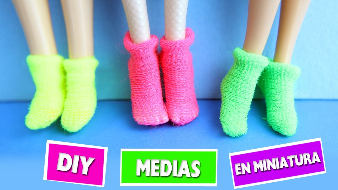DIY | Medias para muñecas