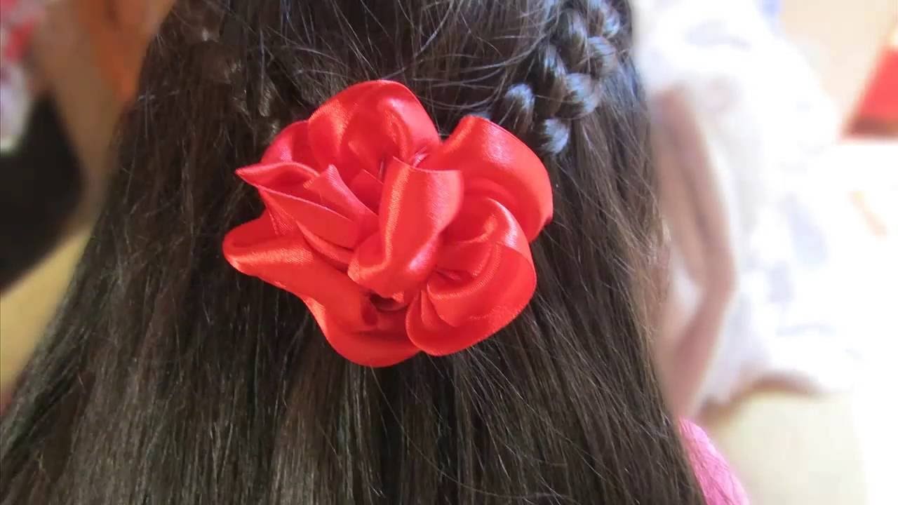 Flor Facil en Satín