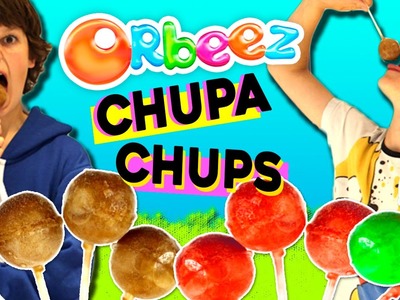 ORBEEZ comestibles CHUPA-CHUPS * PALETAS o helados de ORBEEZ