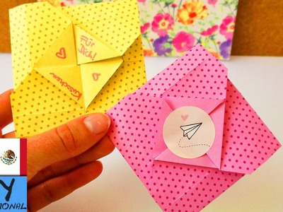 Origami: Sobre para notas pequeñas | fácil y rápido