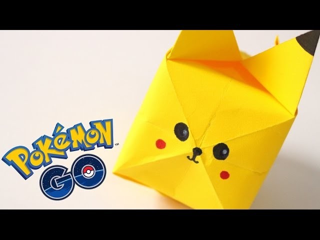 Pokémon Go | Pikachu de Origami Fácil y Bonito