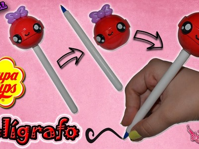 ♥ Tutorial: Bolígrafo Chupa Chup ♥