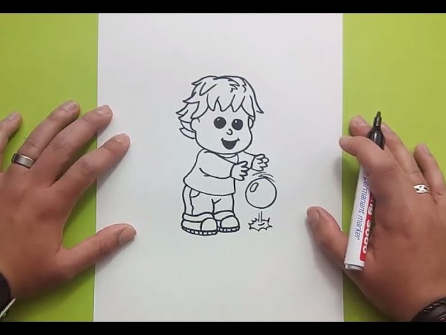Como dibujar a un niño paso a paso 2 | How to draw a boy 2