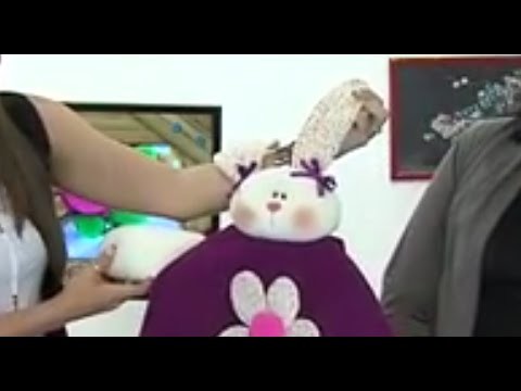 Como hacer uan Muñeca - Coneja en Pijama- Hogar Tv  por Juan Gonzalo Angel