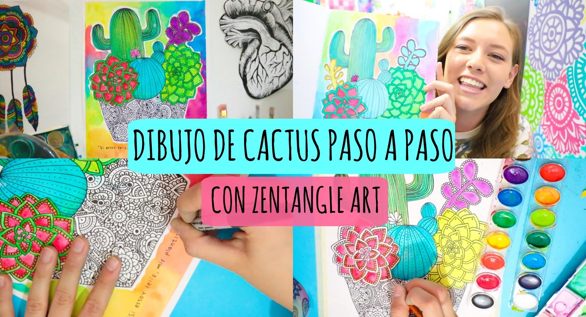 Dibuja Plantitas.Cactus conmigo! | Dani Hoyos Art
