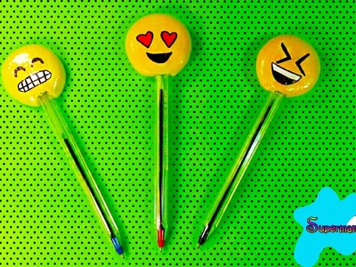 Emojis en tus bolígrafos o plumas  