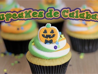 Halloween ¡Cupcakes de Calabaza!. Dacosta's Bakery