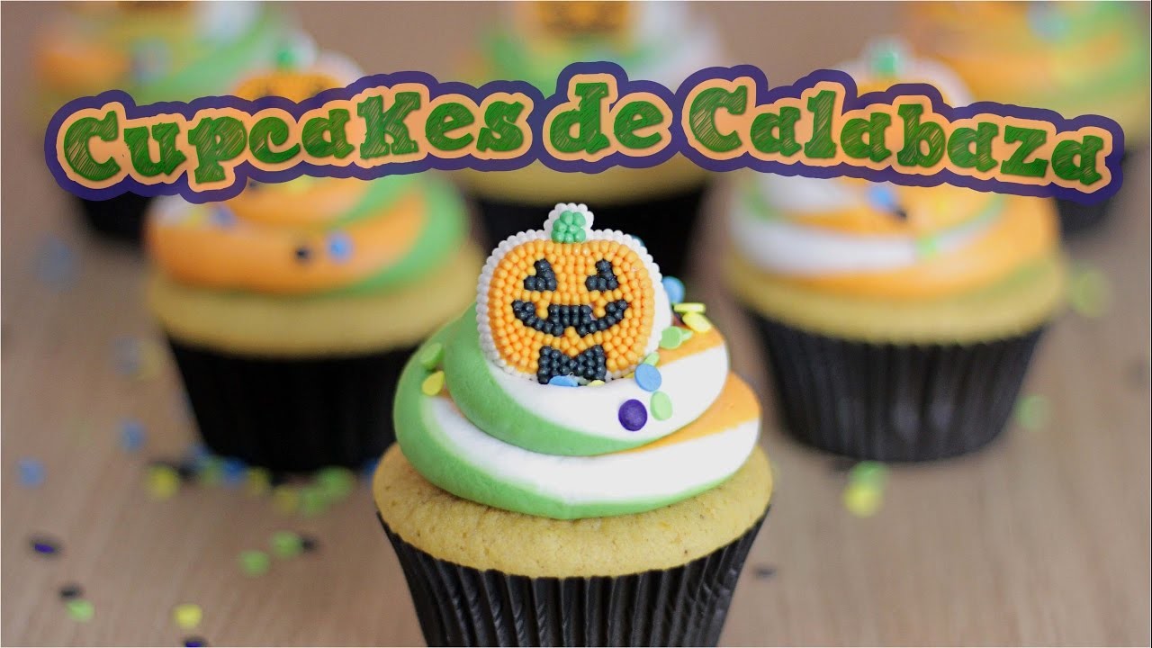 Halloween ¡Cupcakes de Calabaza!. Dacosta's Bakery