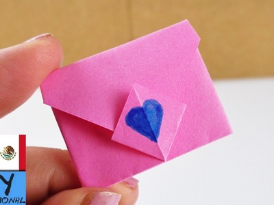 Mini sobre | Técnica de origami | Tutorial para niños y principiantes | Fácil y lindo