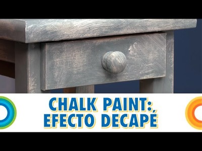 Pintar con chalk paint 2 - Efecto decapé (Bricocrack)