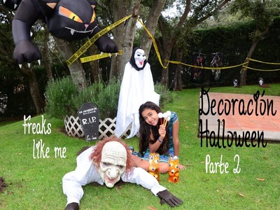 Xime Ponch Decoración Halloween Parte 2 Freaks like me  Video 10