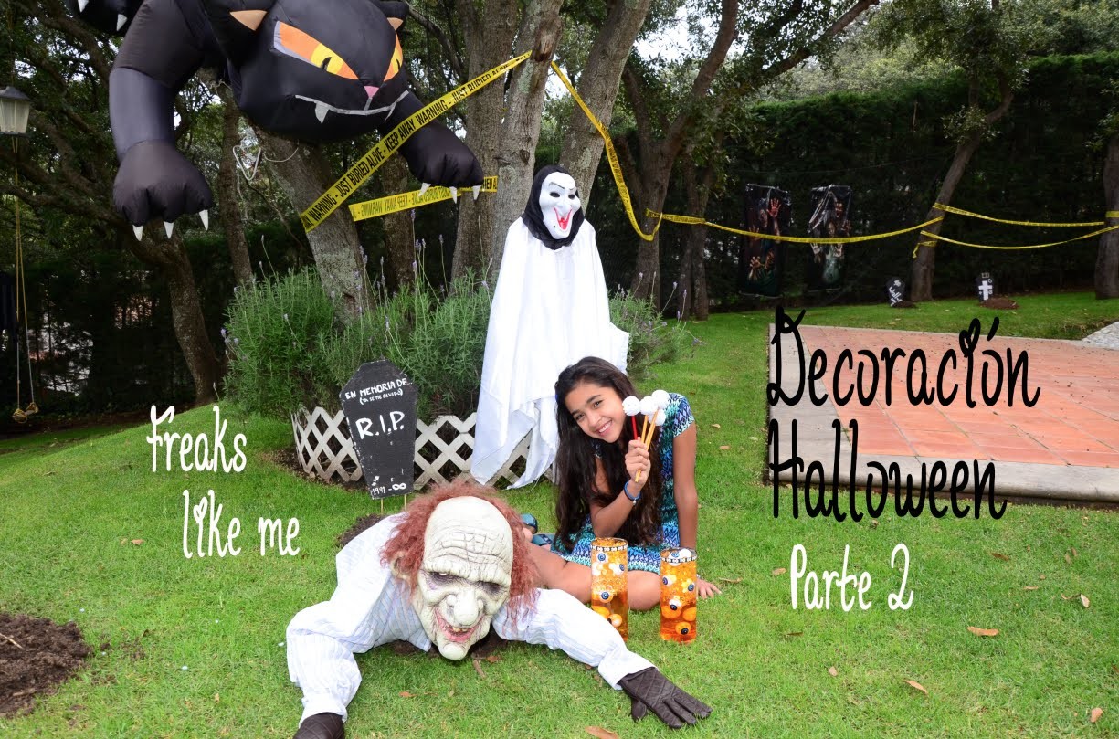 Xime Ponch Decoración Halloween Parte 2 Freaks like me  Video 10