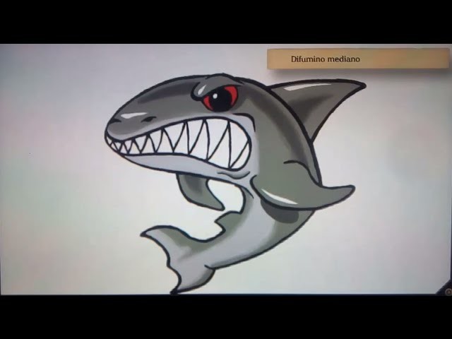 Como dibujar un tiburon - Art Academy Atelier Wii U | How to draw a shark