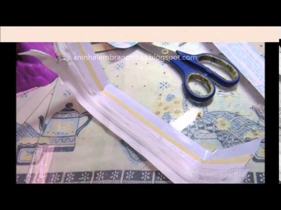 DIY - estojo sem costura