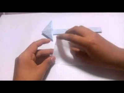 Como hacer una flecha de papel muy facil de hacer