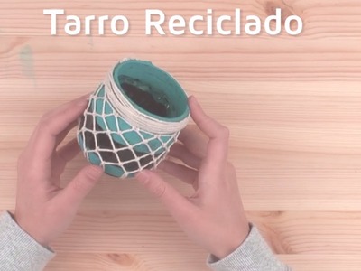 Cómo reutilizar y decorar tarros con cuerda | facilisimo.com