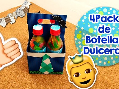 DIY | 4Pack de botellas dulceras | Manualidad | PumitaNegraArt 