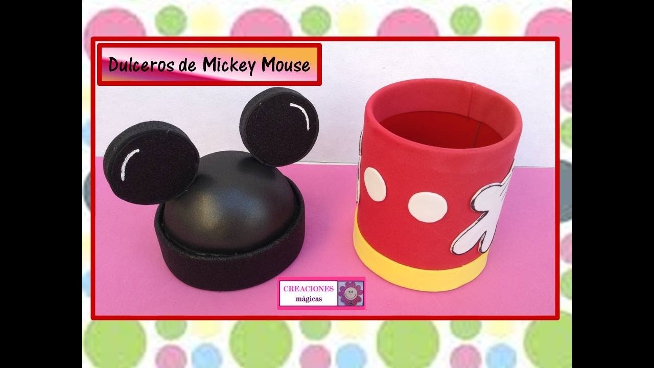 ♥DULCERO DE MICKEY MOUSE♥- ♥♥CREACIONES mágicas♥♥