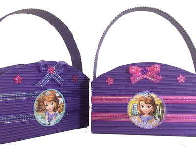 DULCERO DE PRINCESITA SOFIA. BOLSITA.