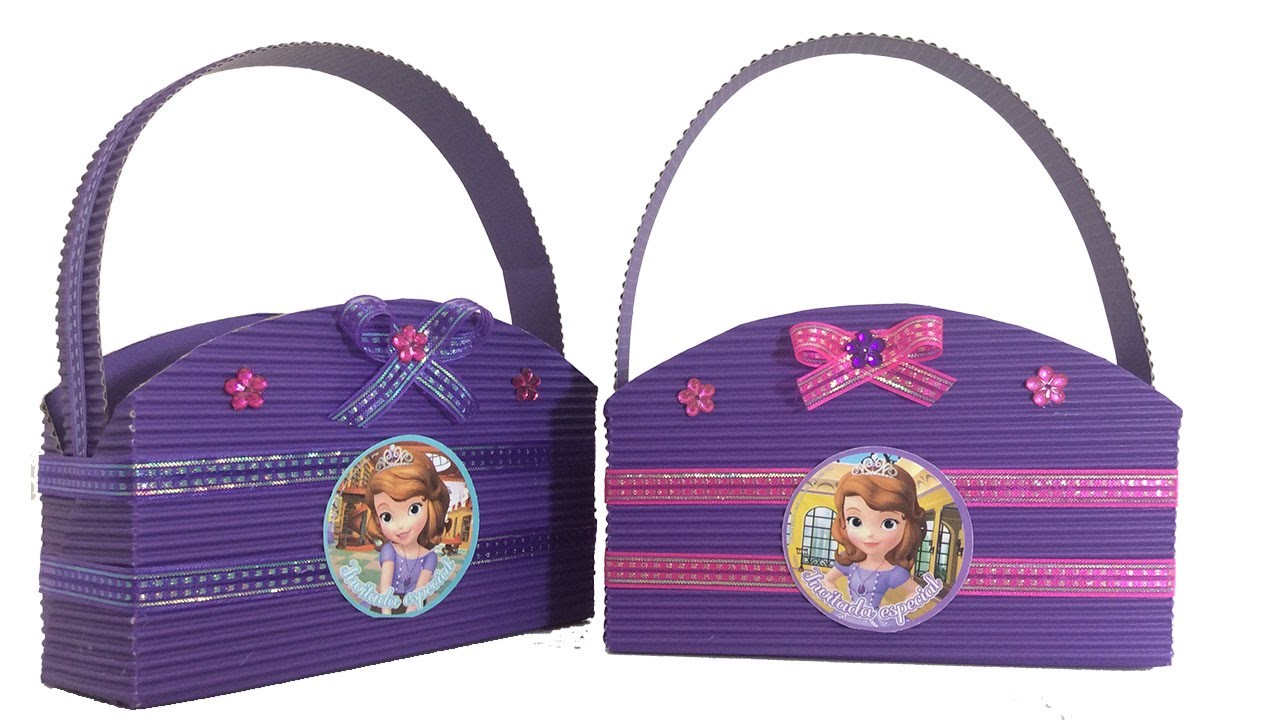 DULCERO DE PRINCESITA SOFIA. BOLSITA.