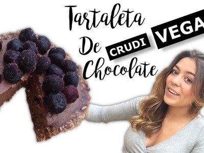 Tartaleta de chocolate saludable y crudi vegana - AleVegana