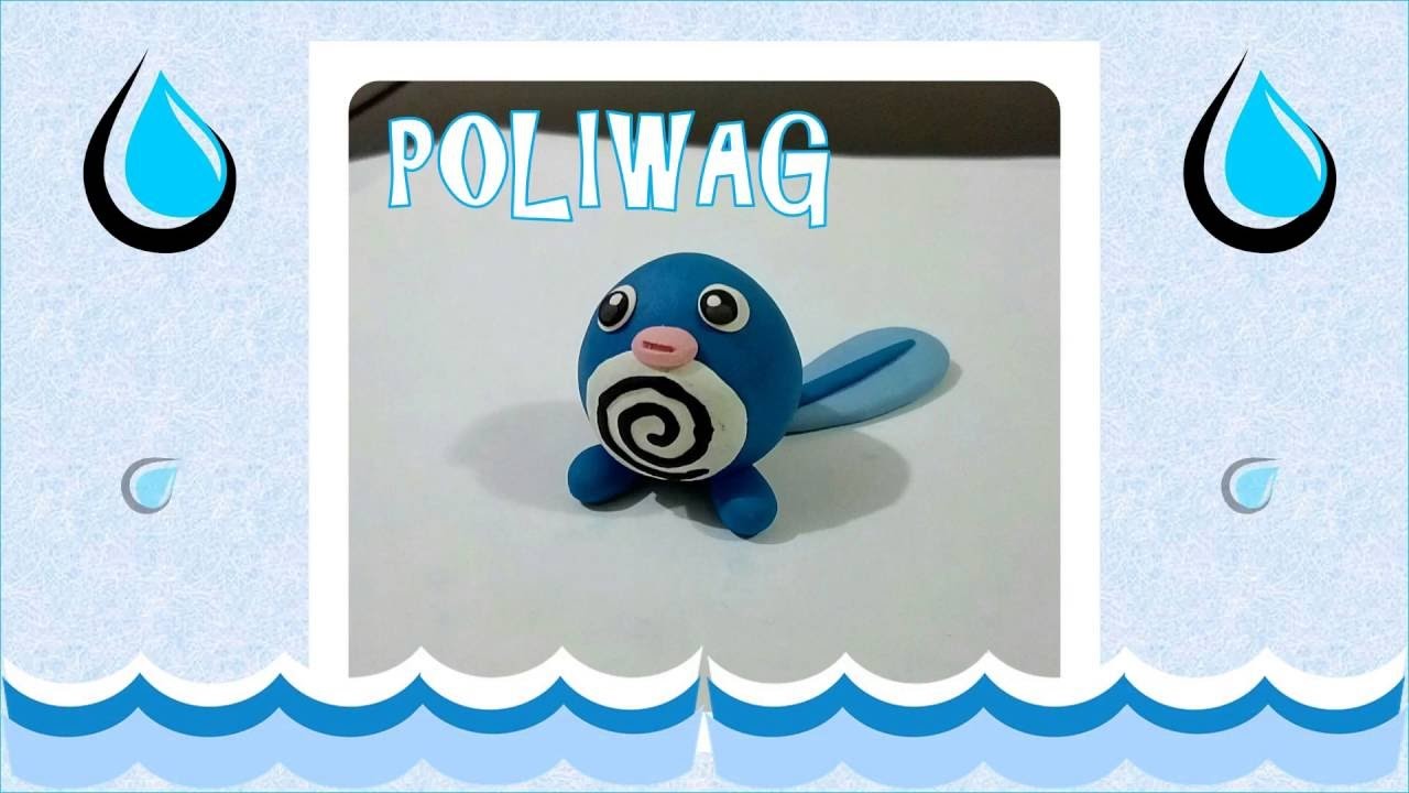 Cómo hacer a Poliwag - Tutorial plastilina | Clay - Pokémon
