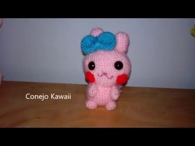 Patrón de conejo kawaii (free bunny pattern) Amigurumi