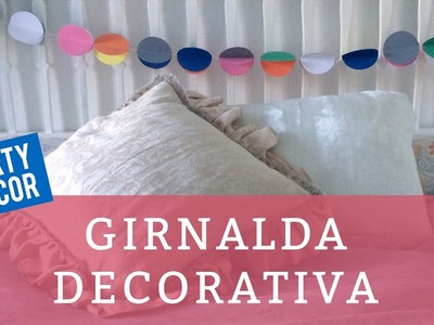 Cómo hacer una girnalda decorativa DIY | Handmade