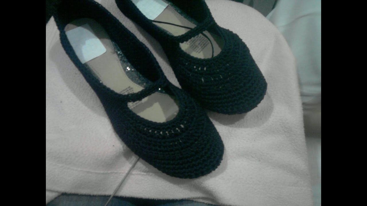 Ganchillo - Como tejer zapatos para mujer