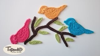 Pajaritos amigurumi (tejidos a crochet). English subtitlles: amigurumi birds