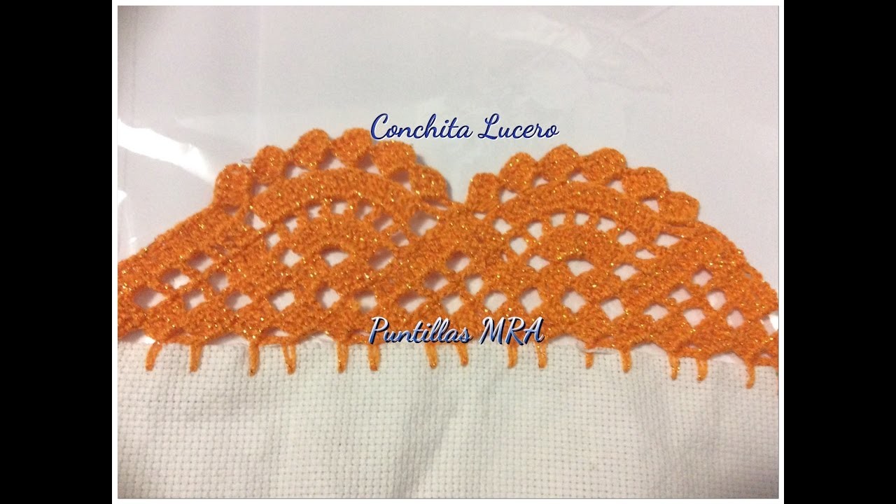 Puntilla para servilleta MRA Conchita Lucero 1.2