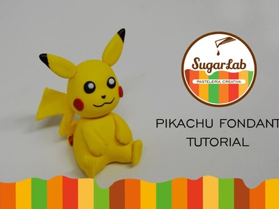 Pikachu Fondant Tutorial - Como hacer a Pikachu en fondant