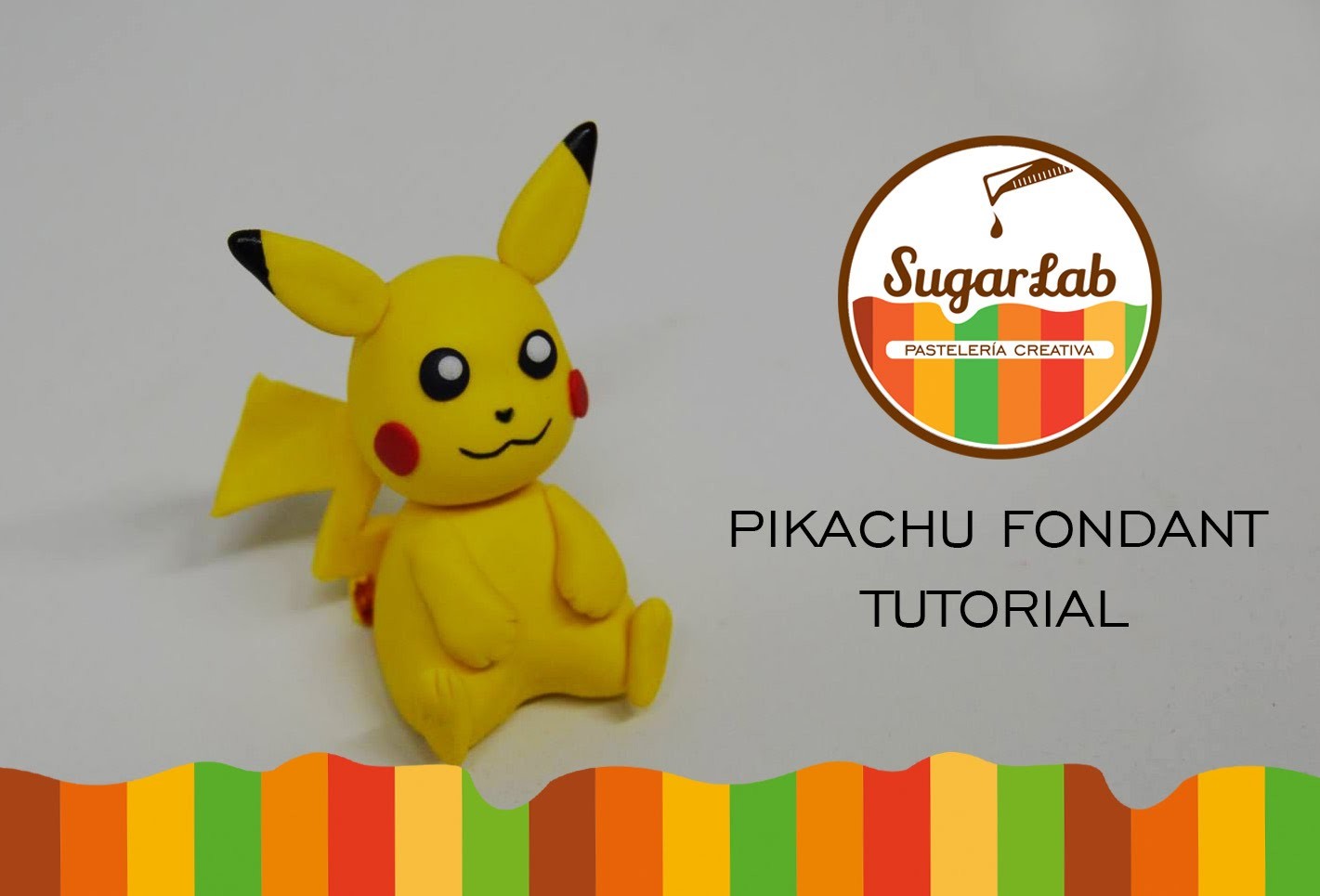 Pikachu Fondant Tutorial - Como hacer a Pikachu en fondant